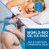 Soft Cold Packs for Injuries Reusable 4 Pack, Hot and Cold Gel Pack for Headaches, Joint Pain Relief, Flexible Therapy