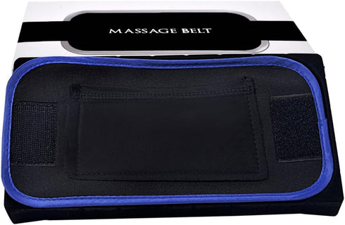 TechCare Massager Snap-On Adjustable Massage Belt for Lower Back Pain Relief Reusable Silicone Electrode TENS/EMS