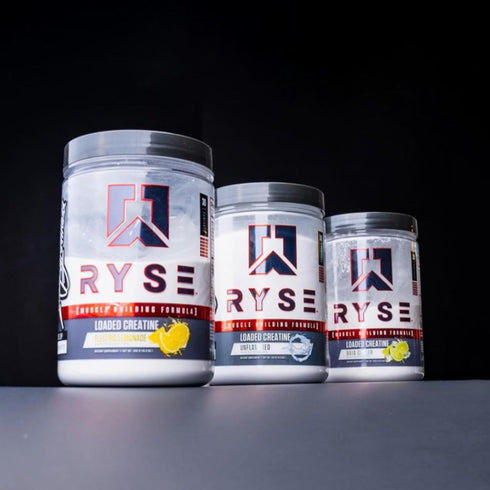 RYSE Up Supplements Loaded Creatine | Muscle Building Formula with 3 Forms of Creatine, Electrolytes & Betaine, 30