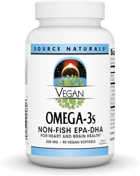 Source Naturals Vegan Omega 3s Epa-Dha, 300mg - 90 Softgels