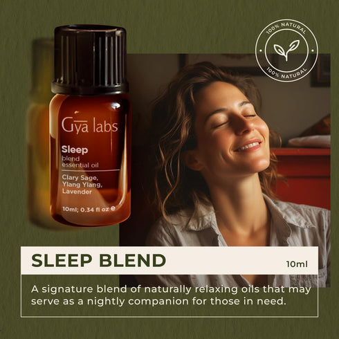 Gya Labs Sleep Essential Oil Blend, 100% Pure Natural Sleep Oil for Diffuser & Aromatherapy, 0.34 Fl Oz