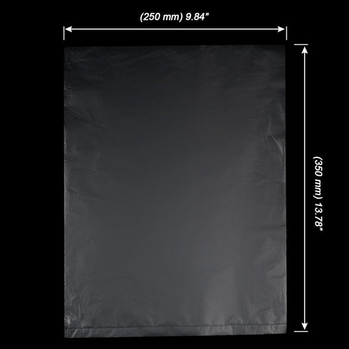 JOIKIT 2 Rolls 1000 PCS Plastic Roll Bags, 10 x 14 Inches Clear Produce Bag Roll for Food Storage