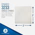 Dynarex Surgical Gauze Sponges, Absorbent Cotton Fabric, 3x3, 12-Ply, Sleeve of 200 Sponges