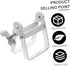 Ipetboom Aluminum Tube Squeezer - Toothpaste & Cream Tool