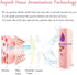 Portable Nano Facial Mister, Mini Facial Steamer with Mirror & 20ml Visual Water Tank (Pink)