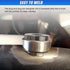 UHANBUT 2PCS M18-1.5 O2 Oxygen Sensor Stepped Mounting Bung and Plugs, Threaded Weld Oxygen Air Fuel Ratio Meter Oxygen
