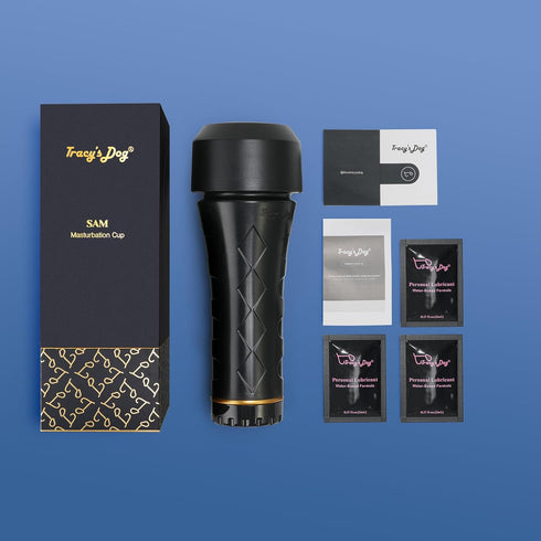 Tracy's Dog Realistic Male Masturbator, Adult Sex Toys for Men, Soft Fleshy Men Adult Toys, Lifelike Textured Vagina