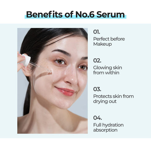 numbuzin No.6 Deep Sleep Mask Serum - 1.69 Fl Oz Hydration with Hyaluronic Acid & Niacinamide for Face