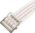 COW&COW Transfer and Gait Belt with Metal Buckle - 2 inches, Beige with Stripes, 60" - Transfer Walking and Standing