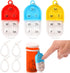 MSHUNKEJI 3 Pack Pill Reminder Medication Pill Tracker Bottle with Ties Reusable Daily