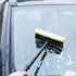 Window Squeegee Car Windshield Squeegee, 8" Washing Sponge Scrubber with Rubber Blade for Car and Bathroom Cleaning