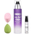 UCANBE Makeup Setting Spray + Face Primer + Makeup Sponge - Gel-Based Hydrating Primer, Long Lasting Matte Finishing