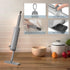 Mini Mop for Small Spaces, Portable Self-Squeeze Mop with Crevice Brush, Silicone Squeegee & 2 Reusable Pads