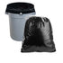 Commander Large Trash Bags, 30 Gallon, 0.9 MIL Black, 30" x 33", Pack of 40 for Home, Kitchen, Outdoors