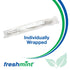 FRESHMINT Adult Toothbrush, 30 Tuft Soft Nylon Bristle, 144 Pack Individually Wrapped
