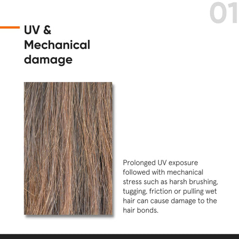 Minimalist Hair Serum for Strengthening & Repairing Damaged Hair, Maleic Bond Repair Complex 05% 1.7 Fl Oz