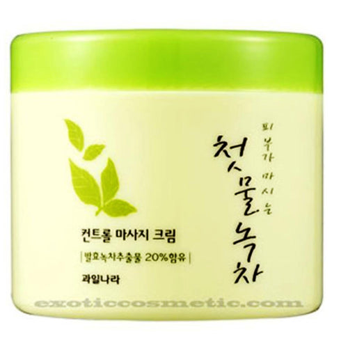 WELCOS Kwailnara The First Green Tea Control Massage Cream (Fermented Green Tea)