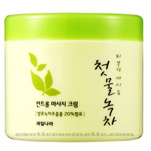 WELCOS Kwailnara The First Green Tea Control Massage Cream (Fermented Green Tea)