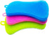 Silicone Dish Scrubber, Double Sided Kitchen Sponge, Silicone Sponges for Dishes, 3 Pack Cleaning Tools Accessories