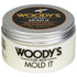 Woody's Mold It, Medium Hold Matte Finish Styling Paste for Men, Adds Texture and Volume, 3.4 oz