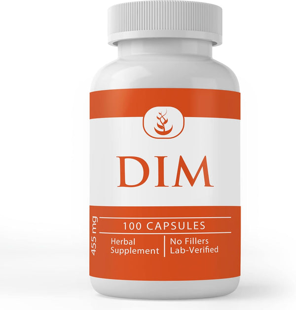 PURE ORIGINAL INGREDIENTS DIM Diindolylmethane, 100 Capsules, Pure, Lab Verified, No Fillers