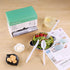 Plastic Disposable Spoons, Individually Packaged, 7-Inch White Commercial Take Away, 100 PCS