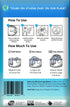 Laundry Detergent Sheets, Fresh Linen, 30 Sheets - No Plastic Jug (60 Loads) - Eco-Friendly Laundry Soap