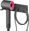 XIGOO Self Adhesive Hair Dryer Holder Wall Mounted-Bathroom Hair Blow Dryer Rack