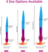Wneseny 15 inch Long Anal Plug Dildo, Soft Silicone Butt Plug Prostate Massage, Vaginal G-Spot Stimulation Anal