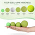 HATYDF Set (4-Pack) Silicone Massage Lacrosse Balls - Small Hard Myofascial Release Balls for Feet, Hands, Neck, Yoga