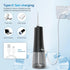 Cordless Water Dental Flosser by JNGOODS, 300ml Rechargeable Oral Irrigator with 4 Jet Tips