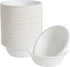 ECOLipak 150 Pack 12 oz Disposable Compostable Bowls, Heavy-Duty Biodegradable Soup Bowls, Eco-Friendly