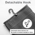 HOMSSEM Dishwashing Gloves with Hanging Hooks - 2 Pairs of Latex Navy, Gray Rubber Gloves for Cleaning
