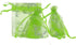 Wholesale 100PCS Organza Bag Butterfly Design Wedding Pouches Jewelry Packaging Bags (3.5x4.5 Light Green, 9x12cm)