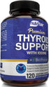 NutriFlair Thyroid Support Complex, 120 Capsules, with Iodine, Black Pepper, Ashwagandha, Vitamin B12