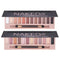 BestLand 2 Pack 12 Colors Makeup Nude Eyeshadow Palette, Natural Matte Shimmer Glitter Pigment Set, Waterproof Kit (2