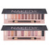BestLand 2 Pack 12 Colors Makeup Nude Eyeshadow Palette, Natural Matte Shimmer Glitter Pigment Set, Waterproof Kit (2