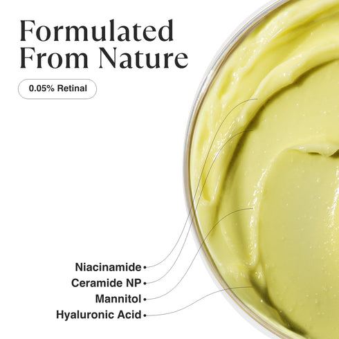 MATKAS Korean 0.05% Retinal Night Cream for Face - Anti Aging, Skin Tightening, Wrinkles, Retinol Cream for Night