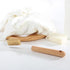 OSCIOSS Wood Laundry Brush, Long Handle and Soft Bristle for Cleaning Clothes & Shoes, Portable 2-Pack