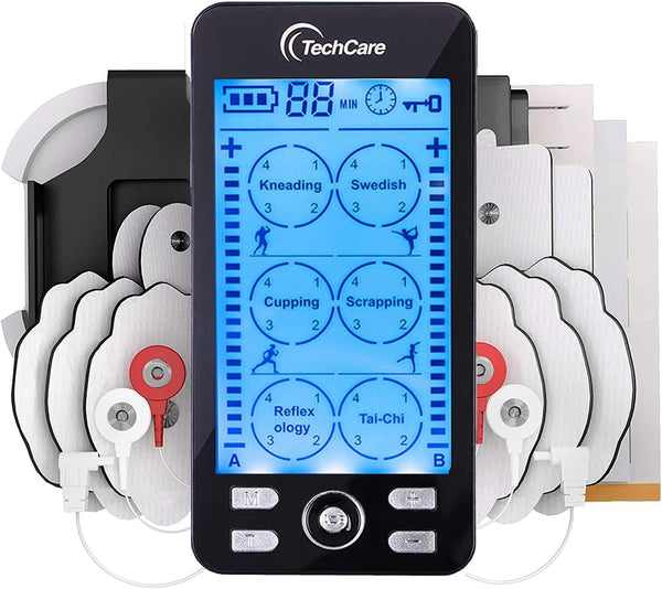 TENS Unit Muscle Stimulator EMS Machine for Pain Relief Dual Channel Electric