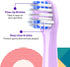 Replacement Toothbrush Heads, 10 Count Compatible with Colgate Hum Connected Smart Battery Electric Toothbrush, Purple