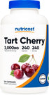 Nutricost Tart Cherry Extract - 3000mg, 240 Vegetarian Capsules, Gluten Free, Non-GMO