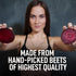 Organic Beet Root Powder, USDA Certified Nitric Oxide Supplement, Beet Juice Powder Superfood, 56 Servings, 8 oz