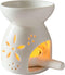 JHZABPO White Oil Burner Set, Tea Light Wax Melt Warmer with Tea Wax
