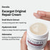 Original Escargot Facial Repair Cream 1.76 oz - 80% French Mucin for Long-Lasting Hydration, Bouncy Gel Texture,