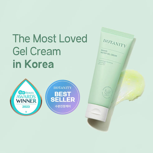 Makiol Water Gel Cream - Moisturizing & Sebum Care for Oily Skin, Hydrating & Mattifying, 2.82oz