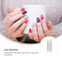 LALAFINA 8 Pcs Stainless Steel Cuticle Remover Tools, Triangular Cuticle Peller, Nail Art Scraper
