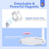 SAVILAND LED UV Light with Magnetic Stand, Portable Nail Lamp Kit for Home DIY Manicure