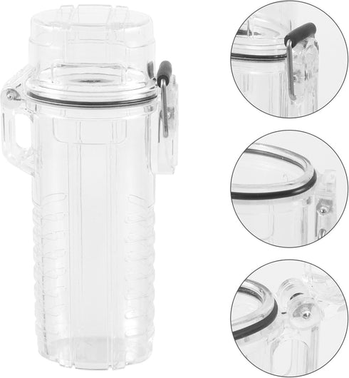 1PCS Clear Coat Waterproof Lighter Cover - Protective Sleeve, Organizer Case, Clear Lighter Case, Plastic Purpose Box