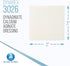 Dynarex DynaGinate Calcium Alginate Wound Dressing, Sterile, Non-Stick, 2"x 2", Box of 10, Absorbent Gel Patches